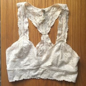 Free People Galloon Lace Racerback Bralette